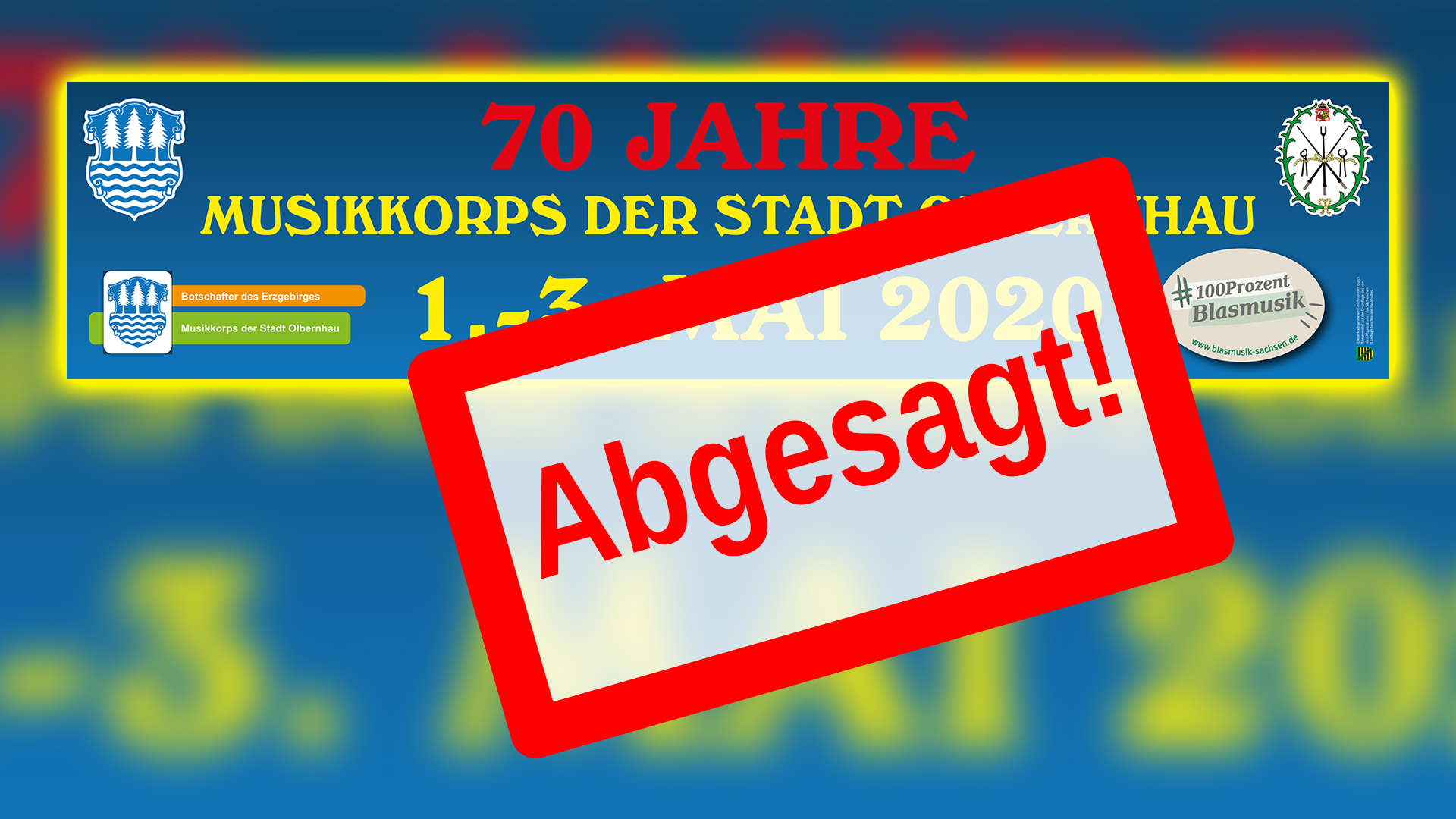 #100ProzentBlasmusik - geplant, gut vorbereitet, abgesagt... und nun?