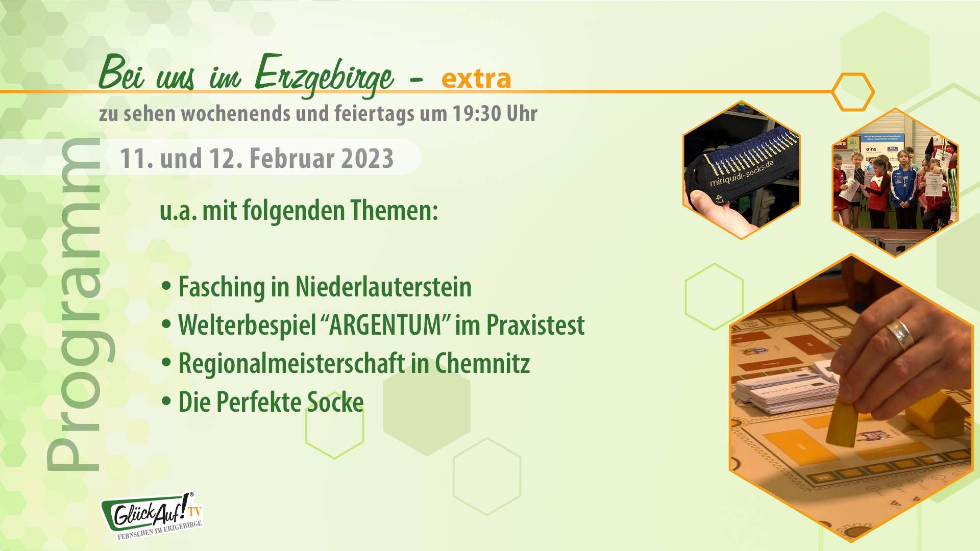 Bei uns im Erzgebirge - extra für die 07. Kalenderwoche 2023