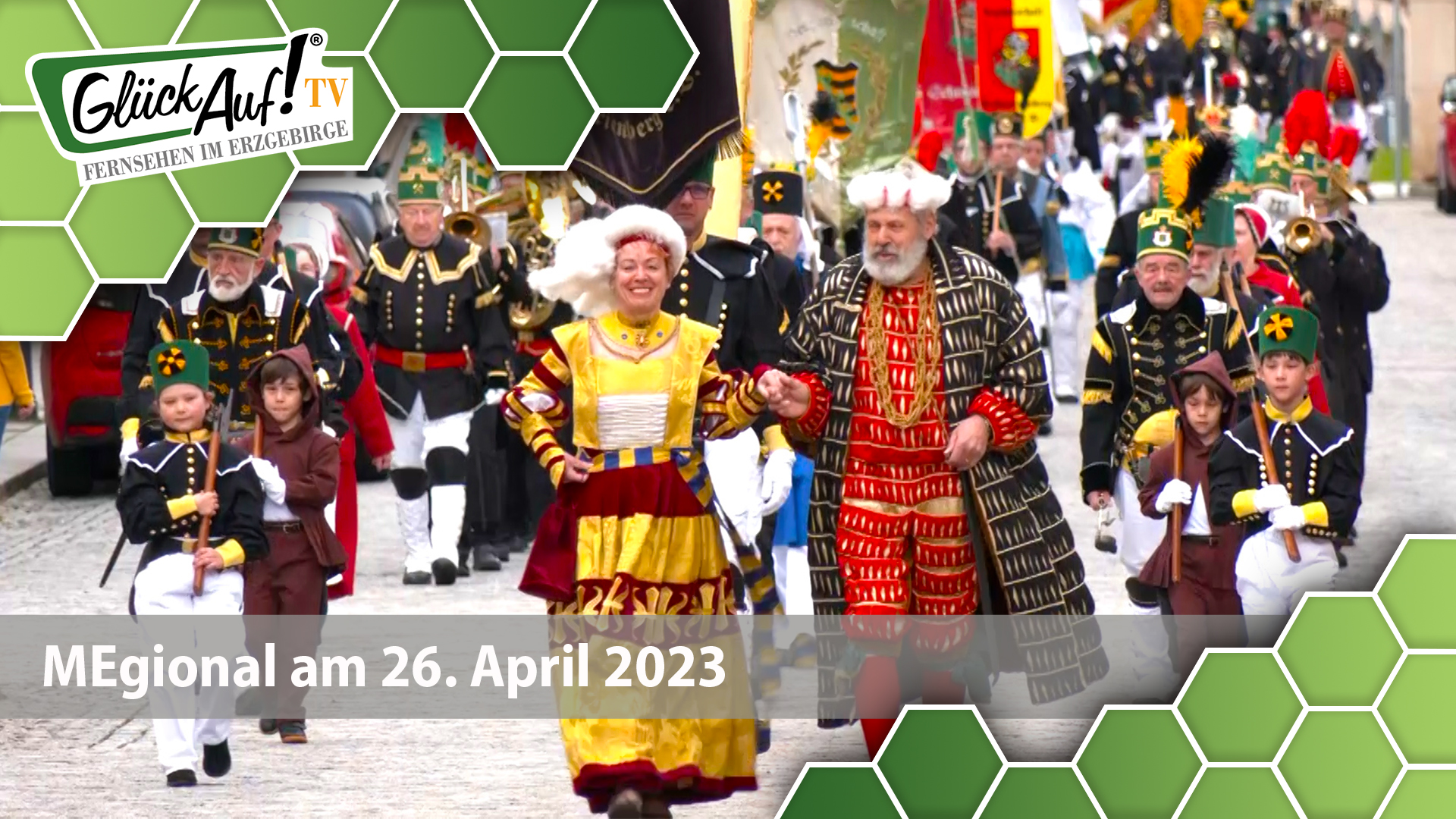 MEgional am 26. April 2023 u.a mit dem 502. Stadtgeburtstag Marienberg