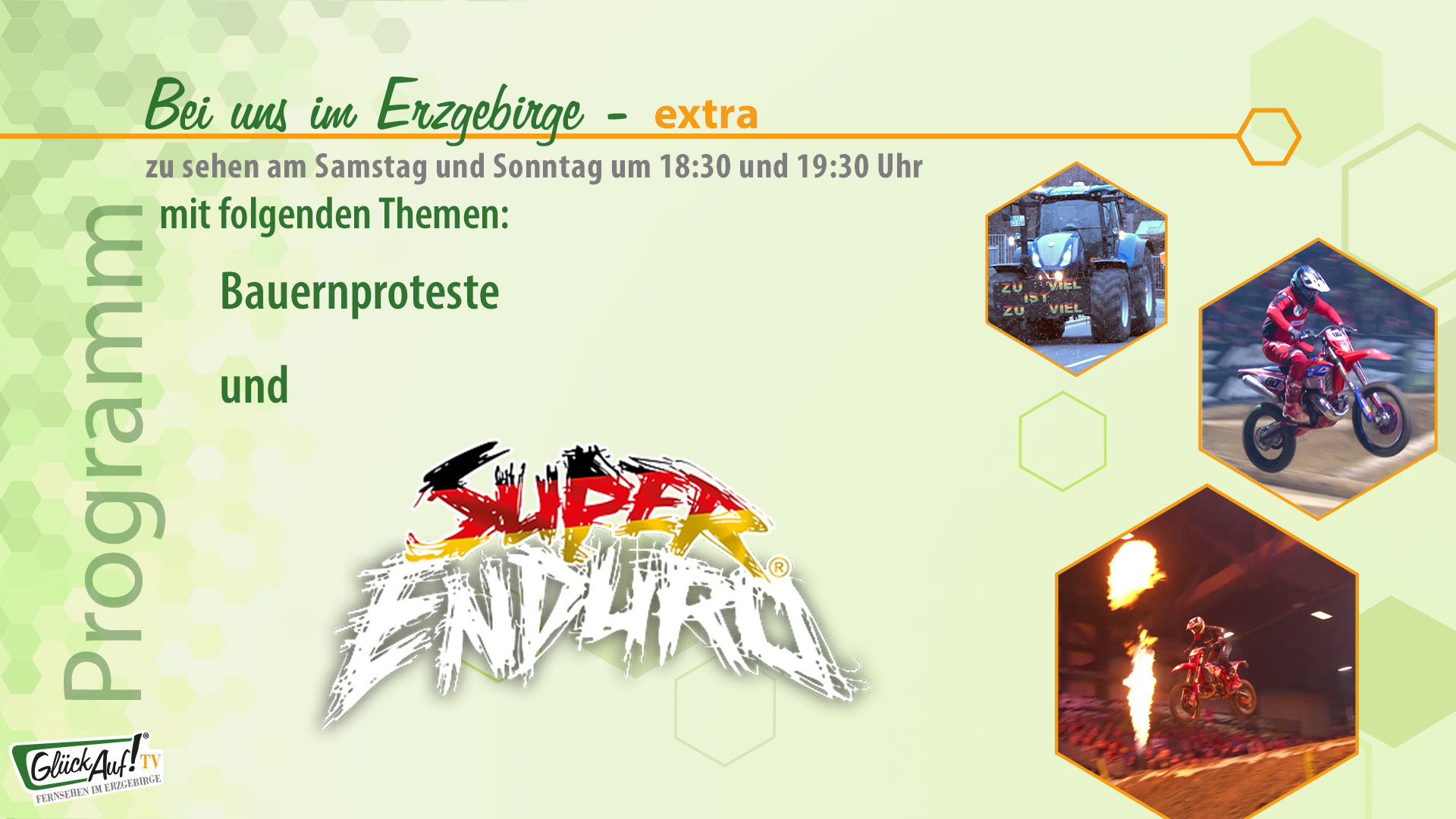 Bei uns im Erzgebirge - extra vom 13. und 14.01.2024