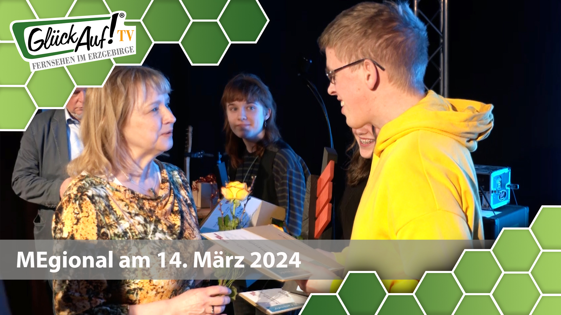 MEgional am 14. März 2024 mit der Auszeichnungsveranstaltung "Trau Dich! Literatur 2024"