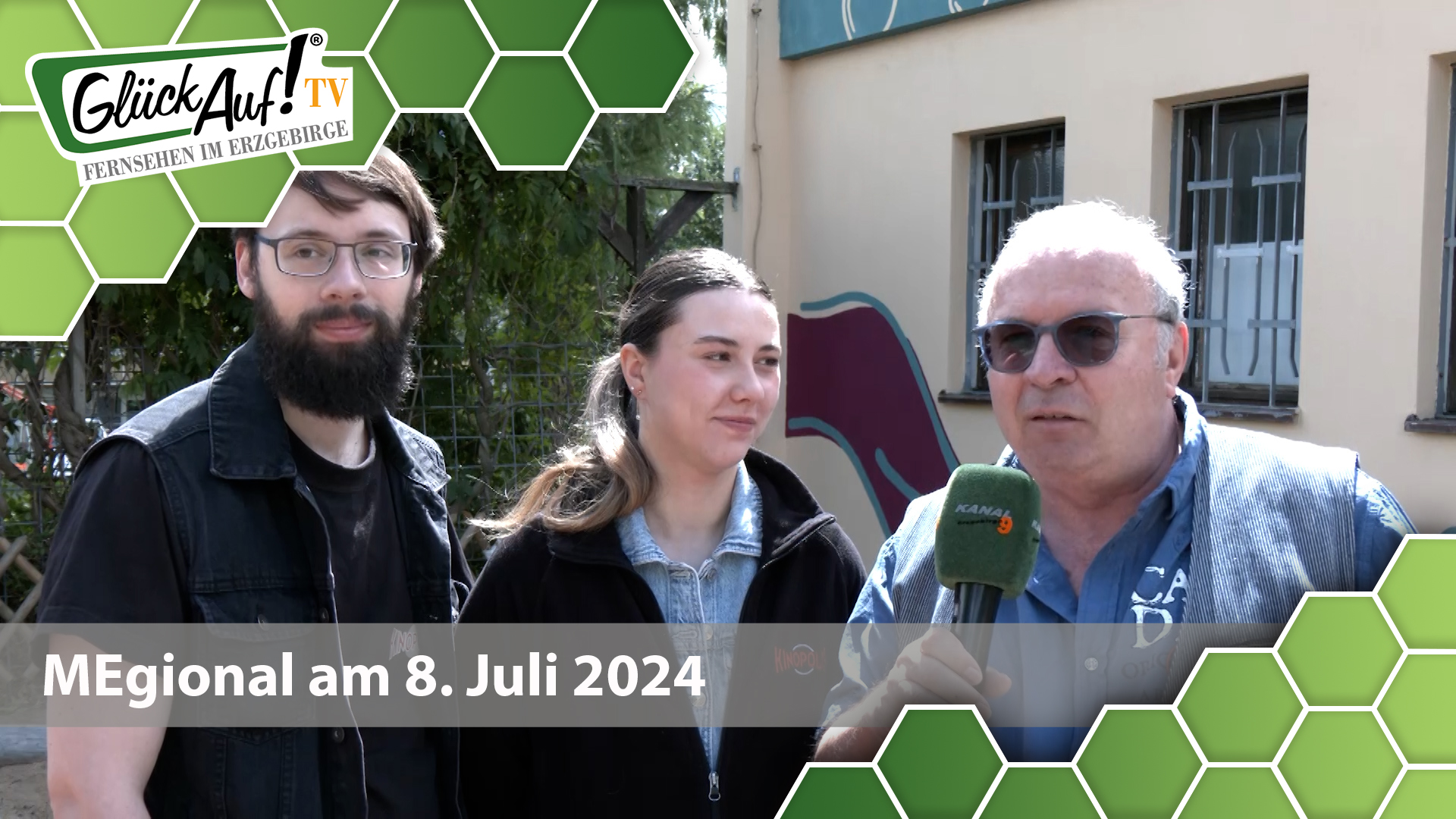 MEgional am 08. Juni 2024 mit der  Spendenübergabe an Tafel Freiberg