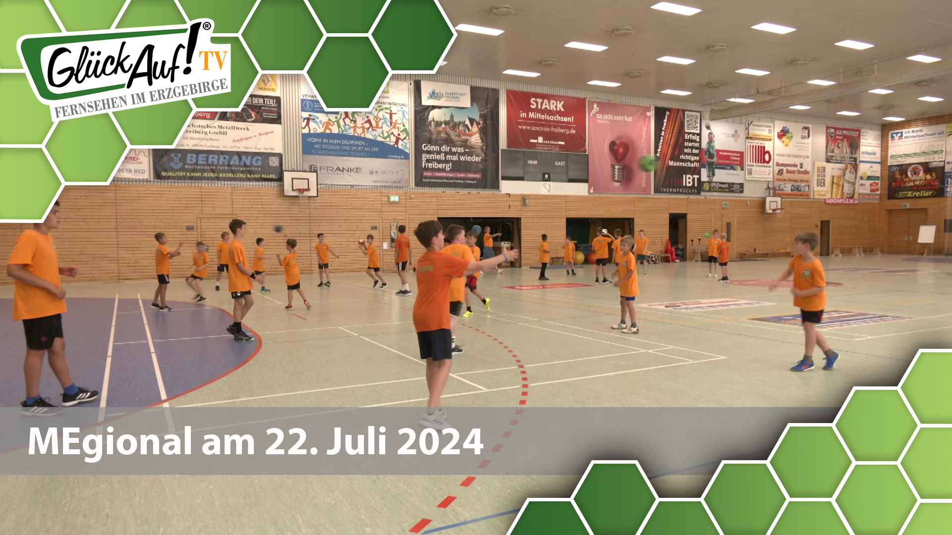 MEgional am 22. Juli 2024 mit dem Dachsecamp der HSG in Freiberg