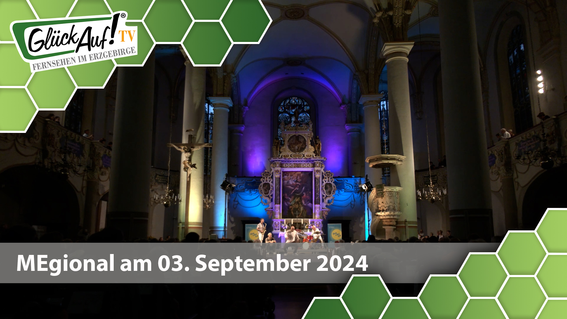 MEgional am 03. September 2024 mit dem Musikfest Erzgebirge in Marienberg