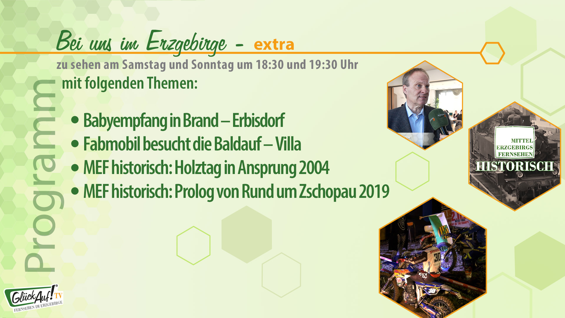 Bei uns im Erzgebirge - extra am 19.10. und 20.10.2024