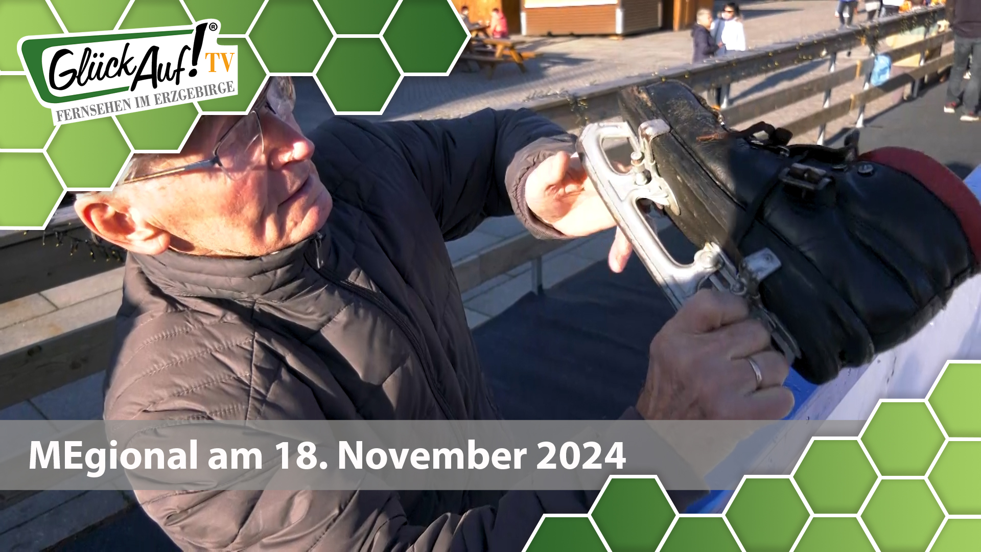 MEgional am 18. November 2024 mit der Eröffnung der Eisbahn in Marienberg