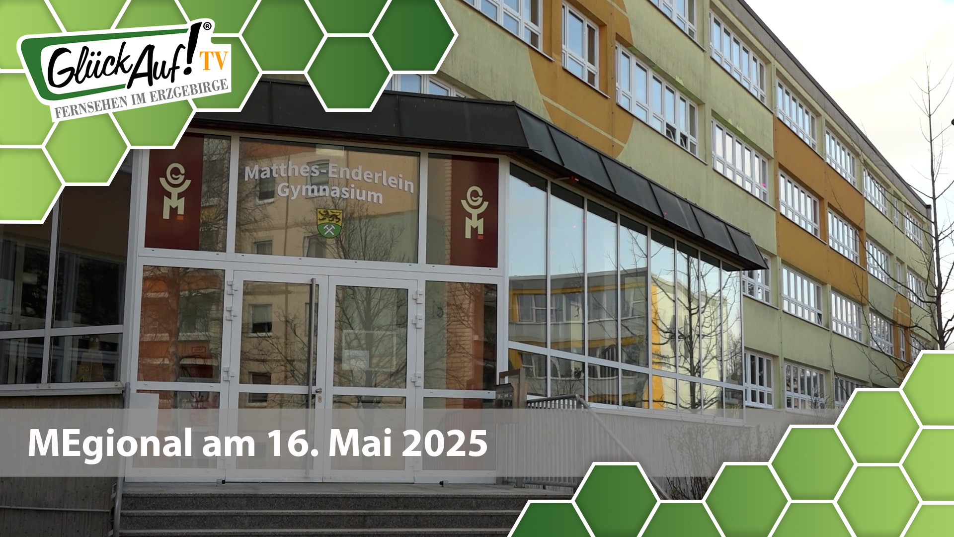 MEgional am 16. Mai 2025 mit dem Thema: Gymnasium in Zwönitz verliert Stelle in der Schulsozialarbeit