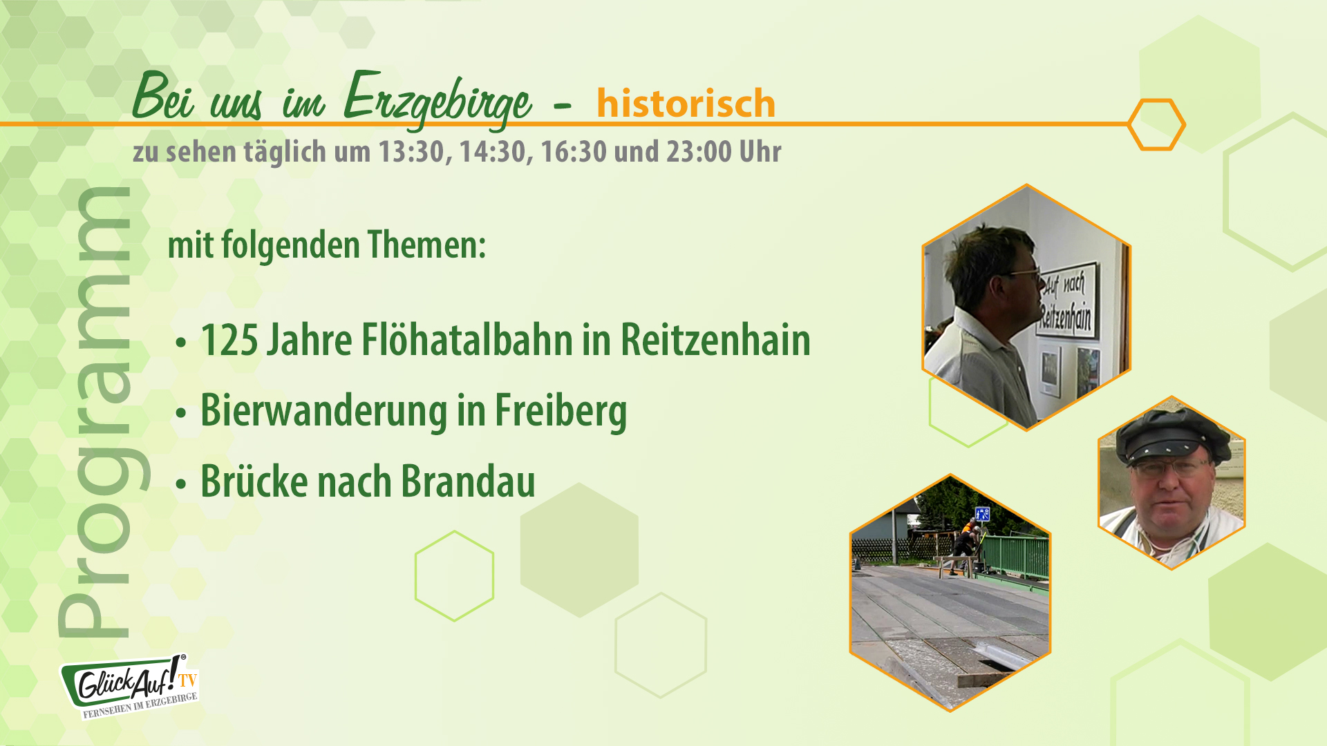 Bei uns im Erzgebirge - historisch vom 17.05. bis 23.05.