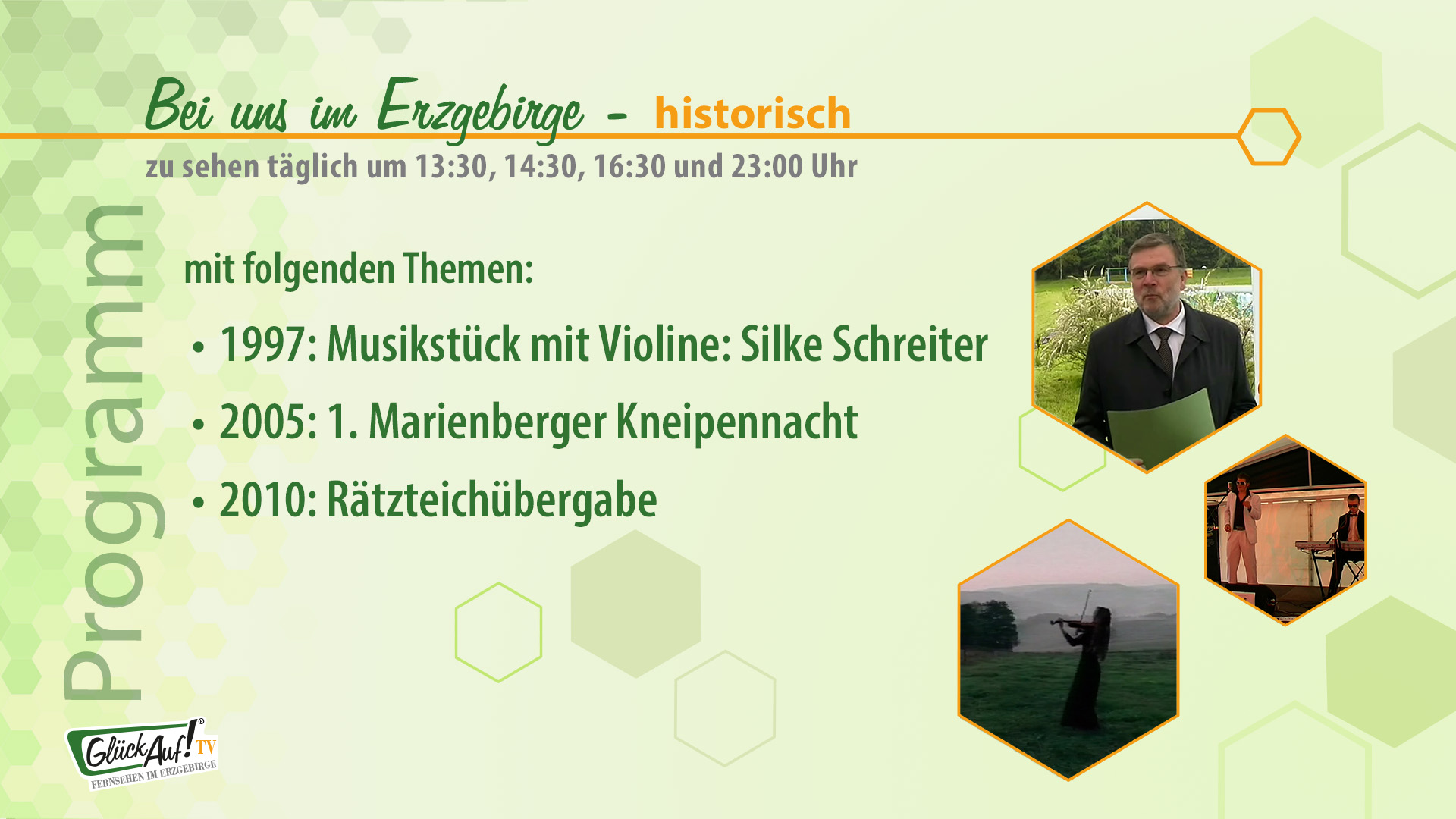 Bei uns im Erzgebirge - historisch vom 28.06. bis 04.07.