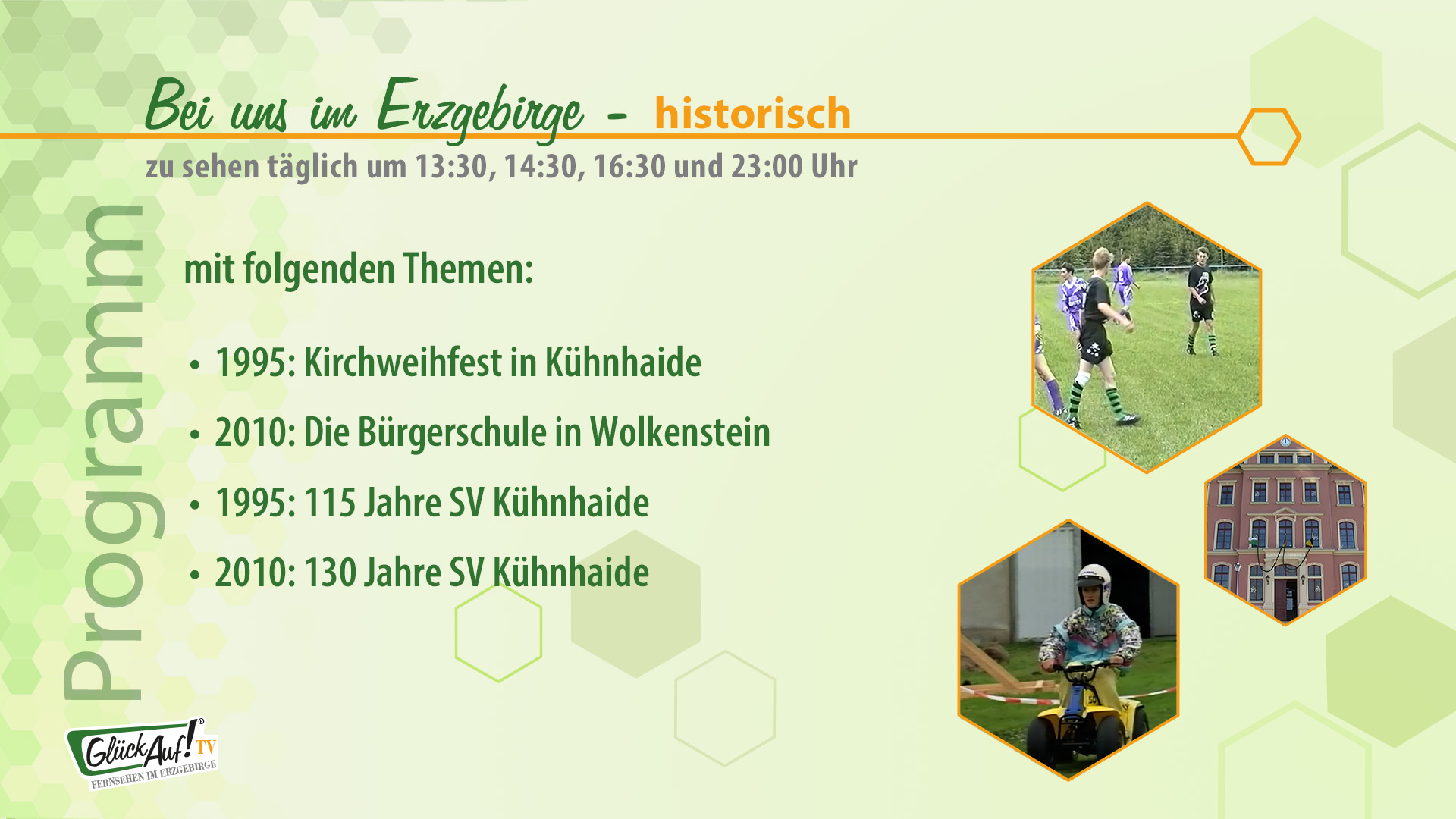 Bei uns im Erzgebirge - historisch vom 06.09. bis 12.09.