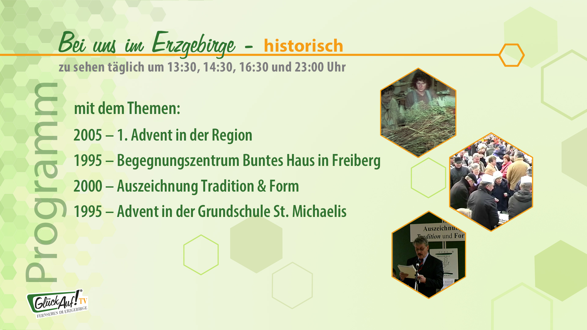 Bei uns im Erzgebirge - historisch vom 22.11. bis 28.11.