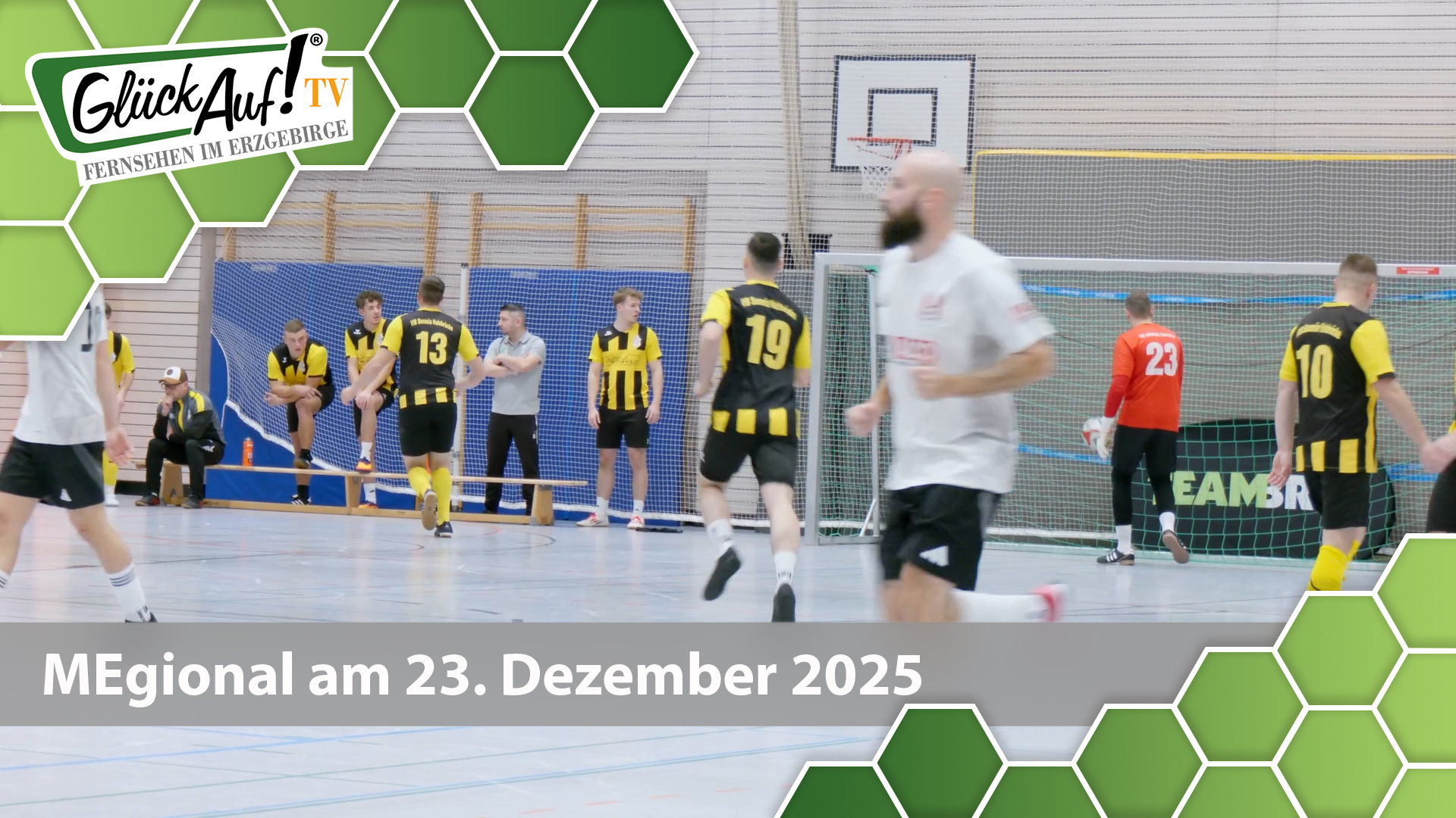 MEgional am 23. Dezember mit dem Thema: 17. Indoor Regio Cup 2025 Brand-Erbisdorf